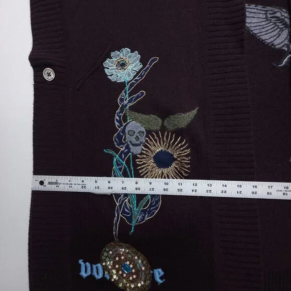 Zadig & Voltaire Inna Cashmere Embellished Cardigan - Picture 12 of 16